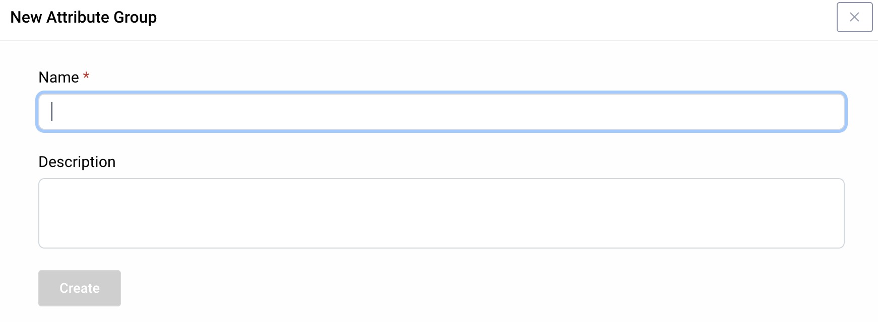 Create a SAML Attribute Group using the Admin UI