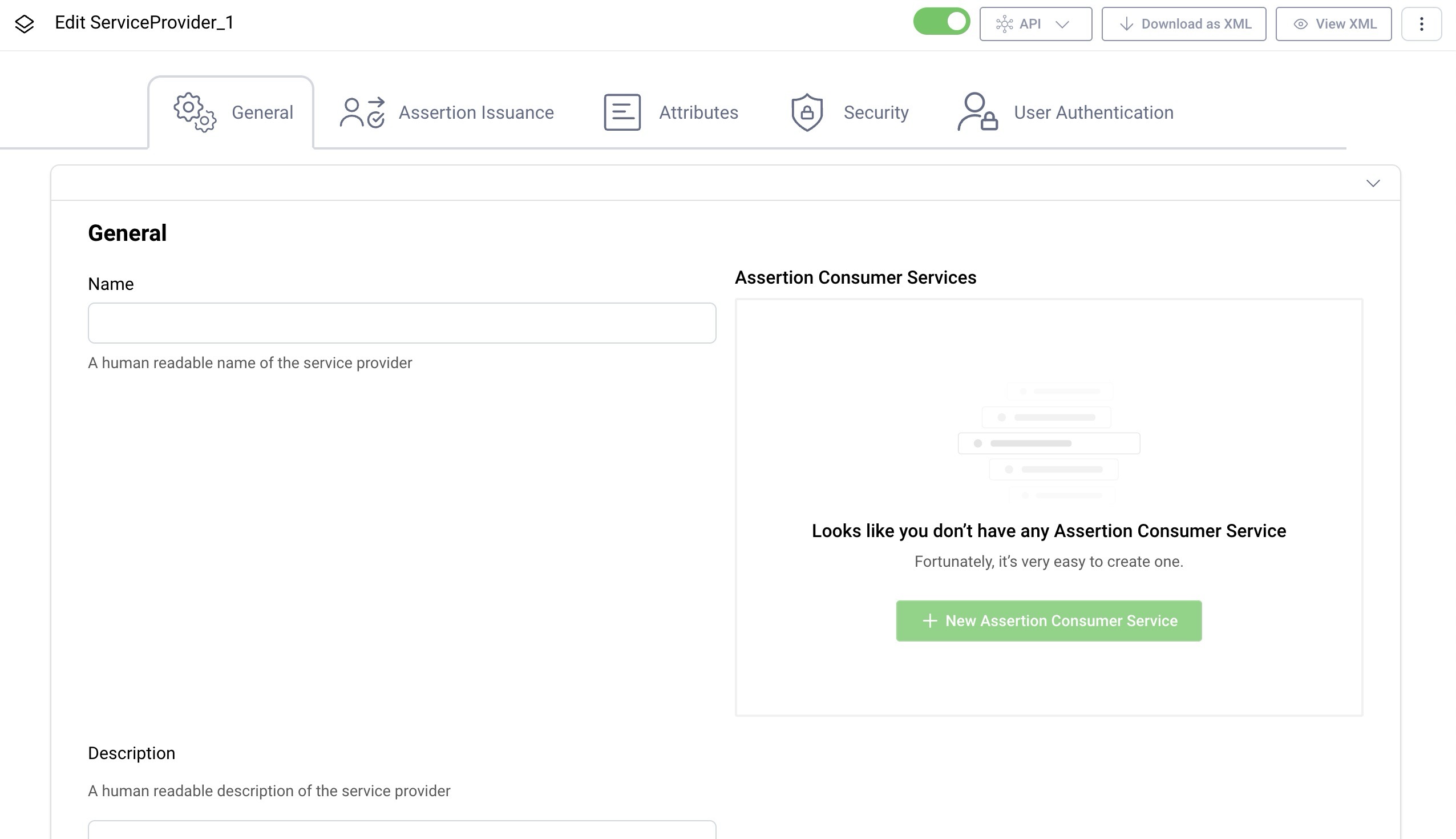 Example Service Provider