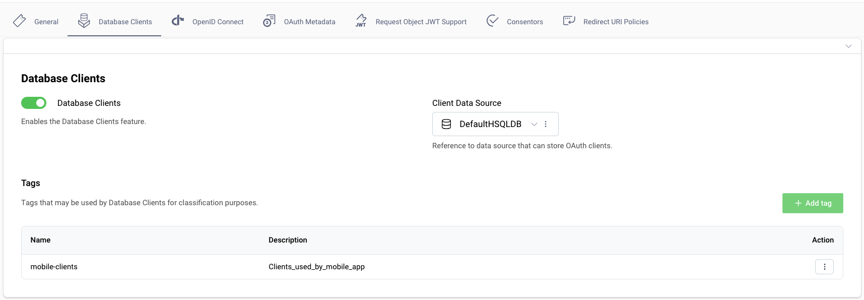Enabling Database Clients