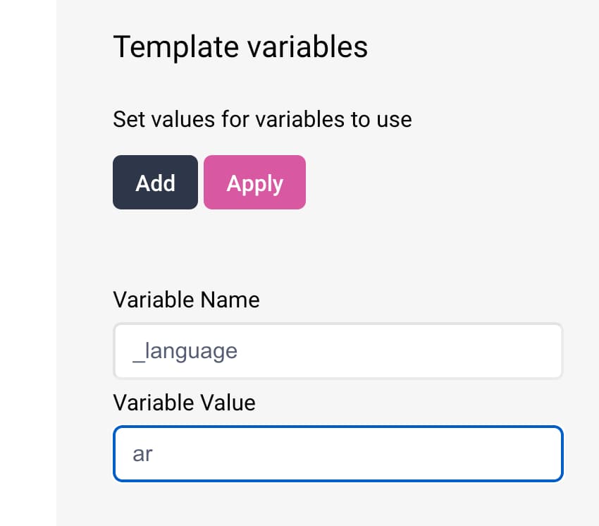 Curity UI Kit Variables