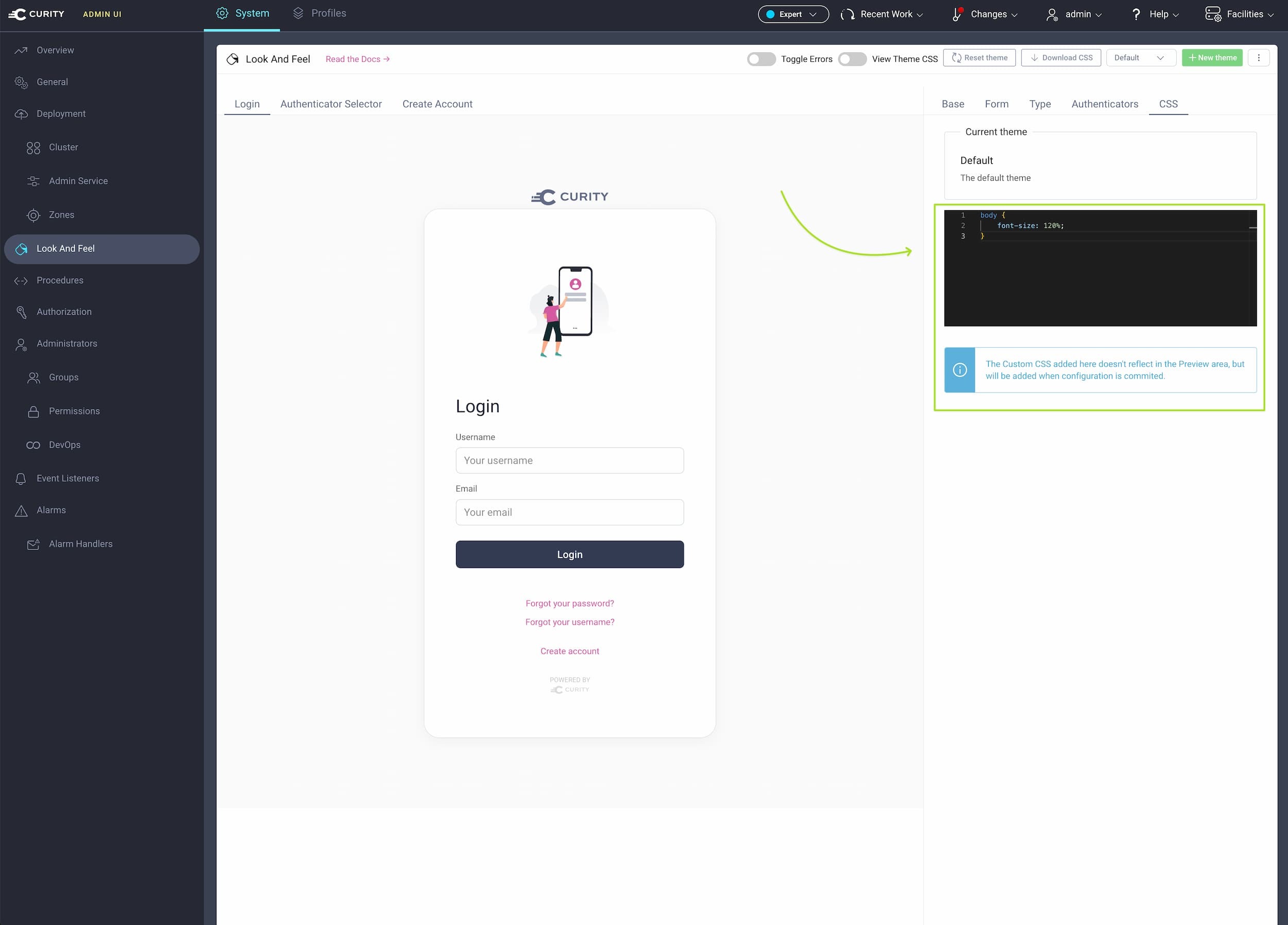 Write custom CSS