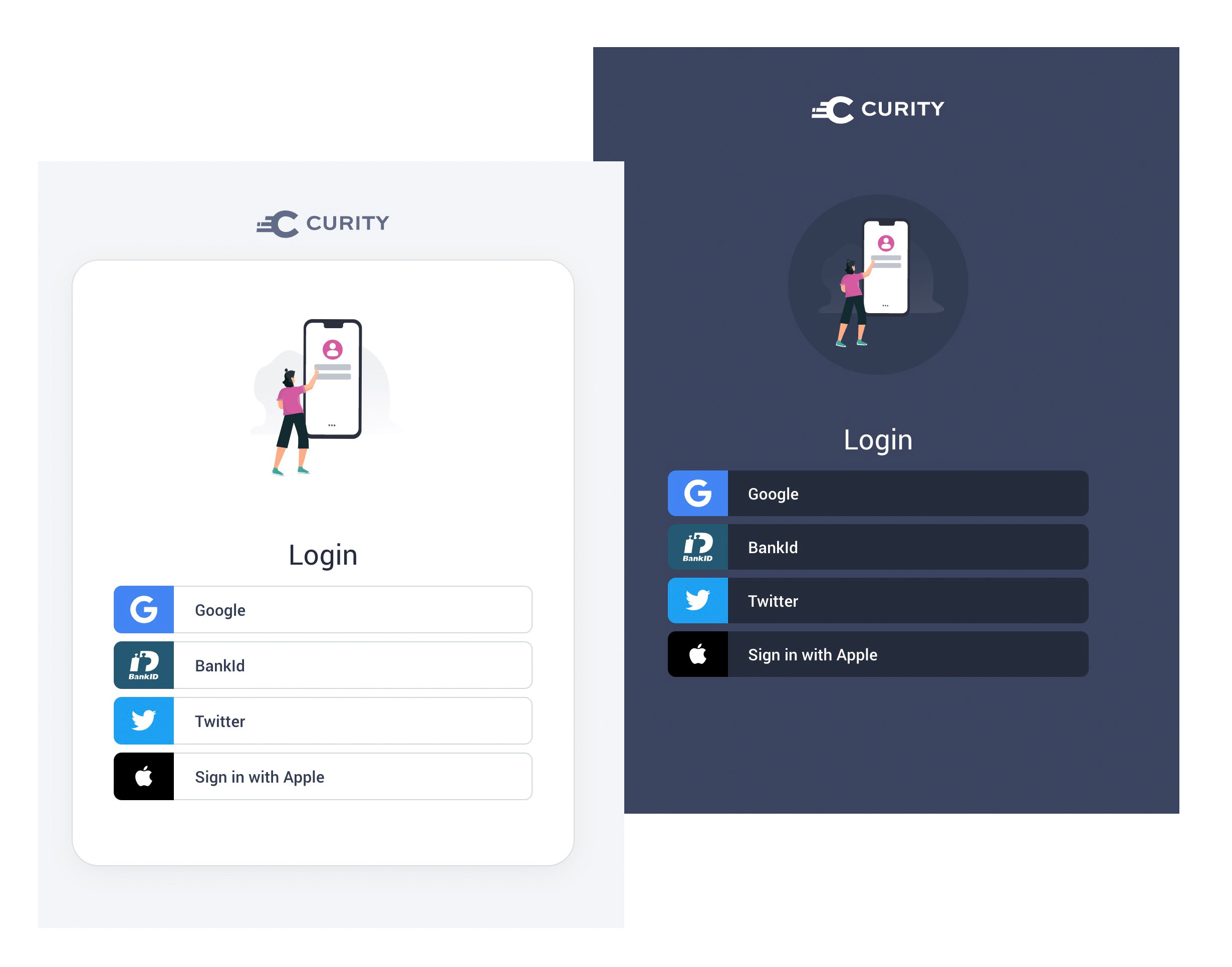 Light and dark mode