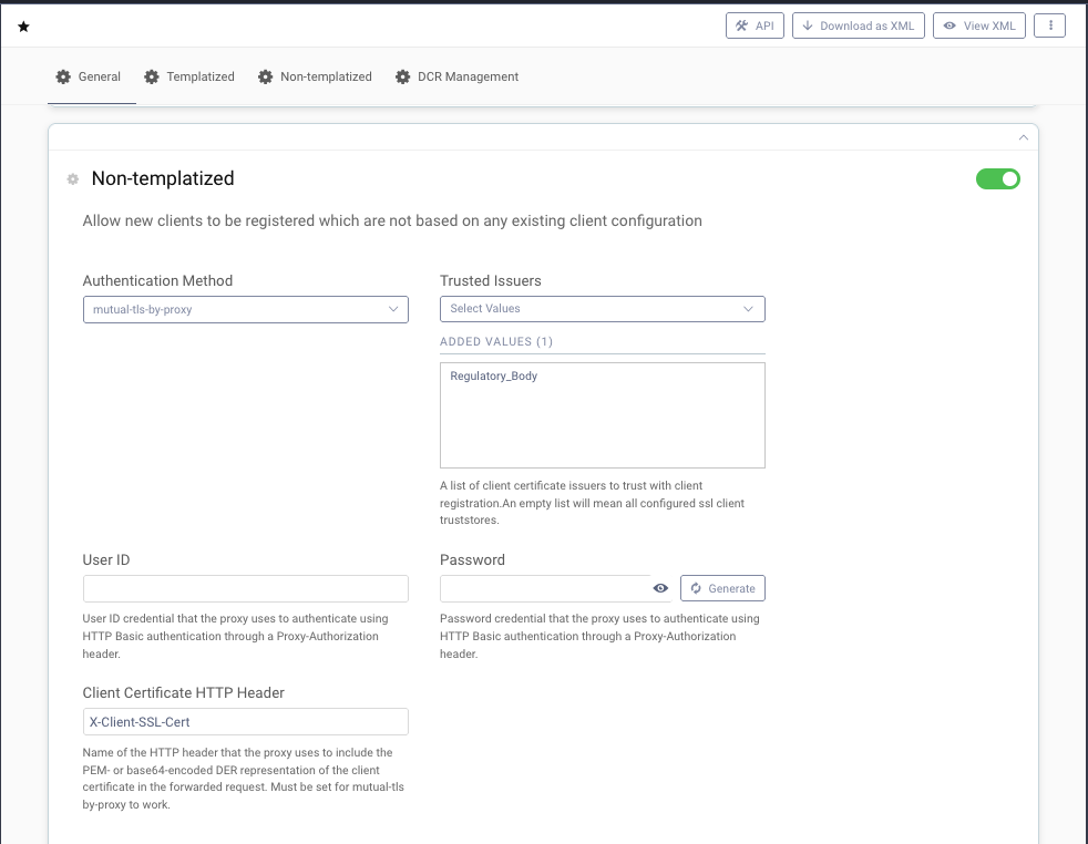 Mutual TLS with Proxy Termination