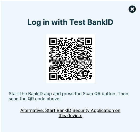 bankid login