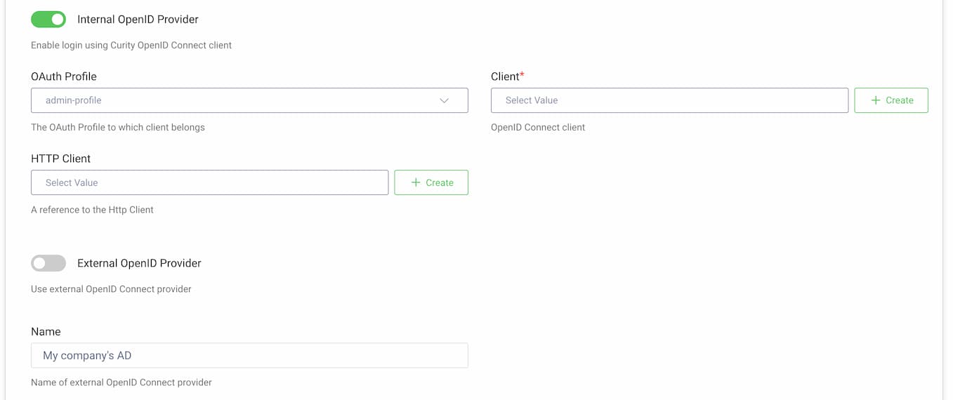 Internal OIDC Provider