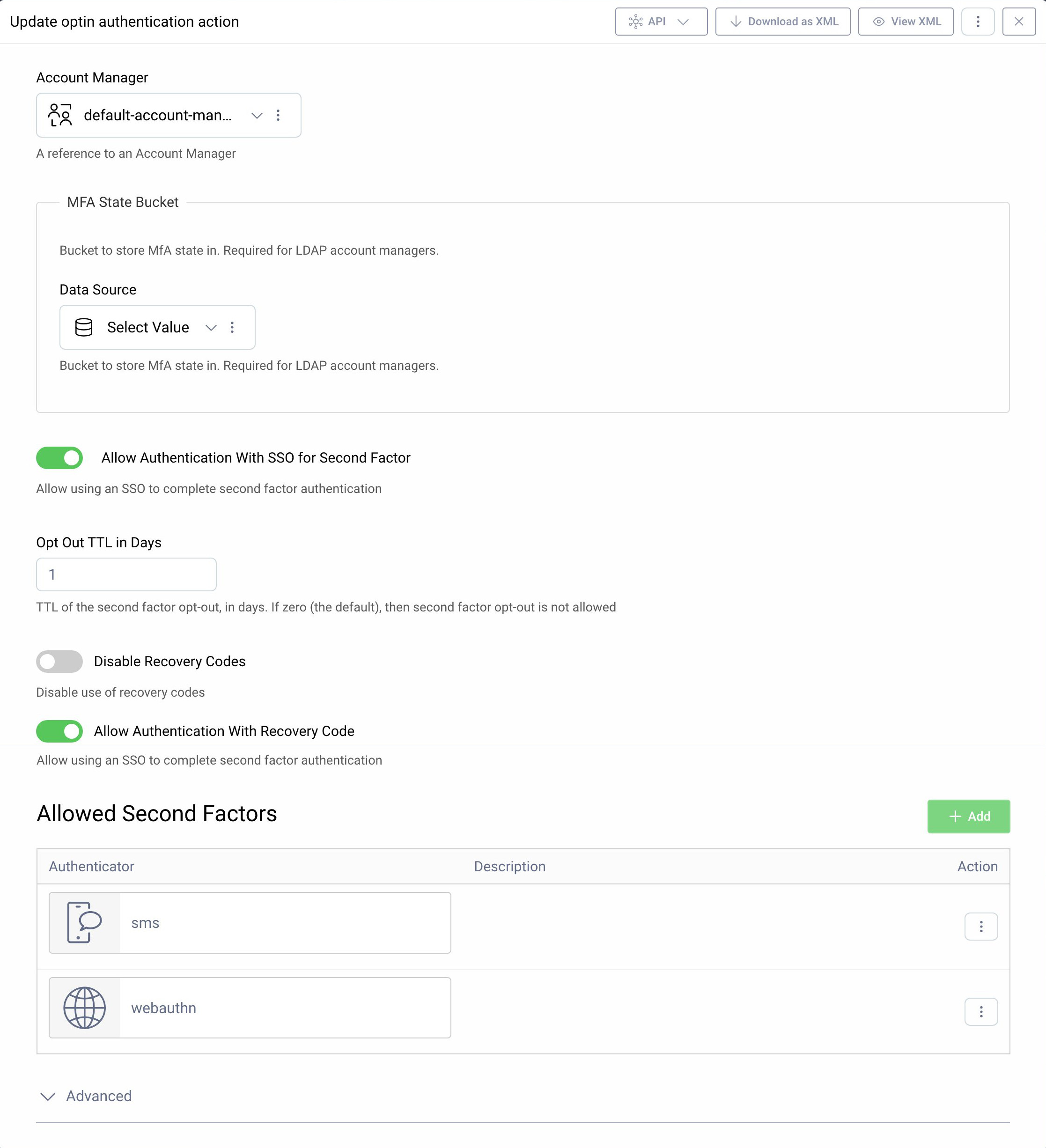 Authenticator