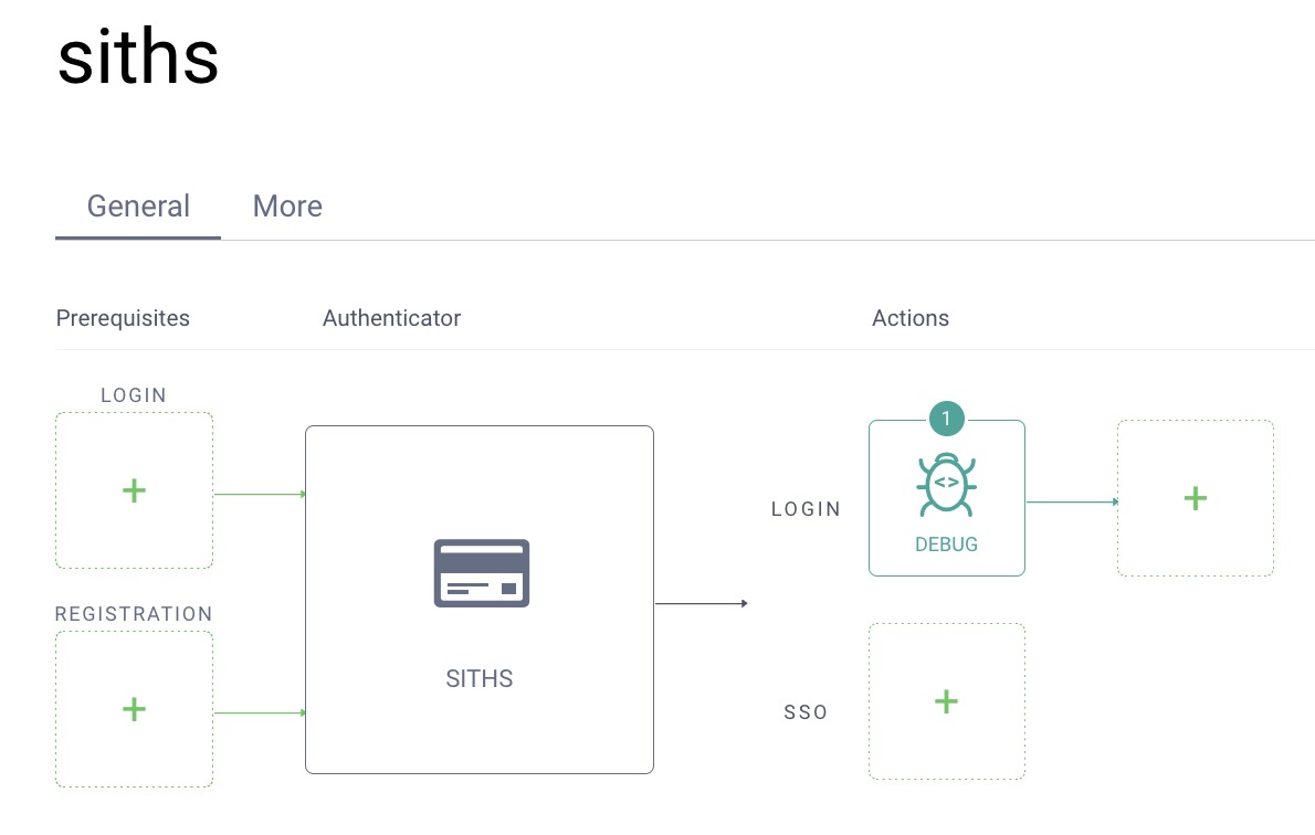 Add Debug Attribute Action to Authenticator