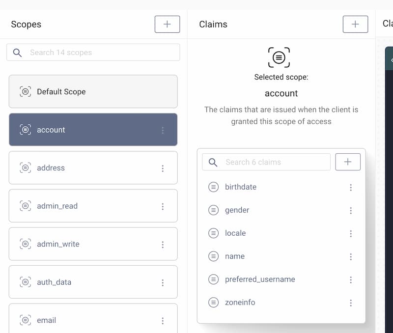 Claims in Scope