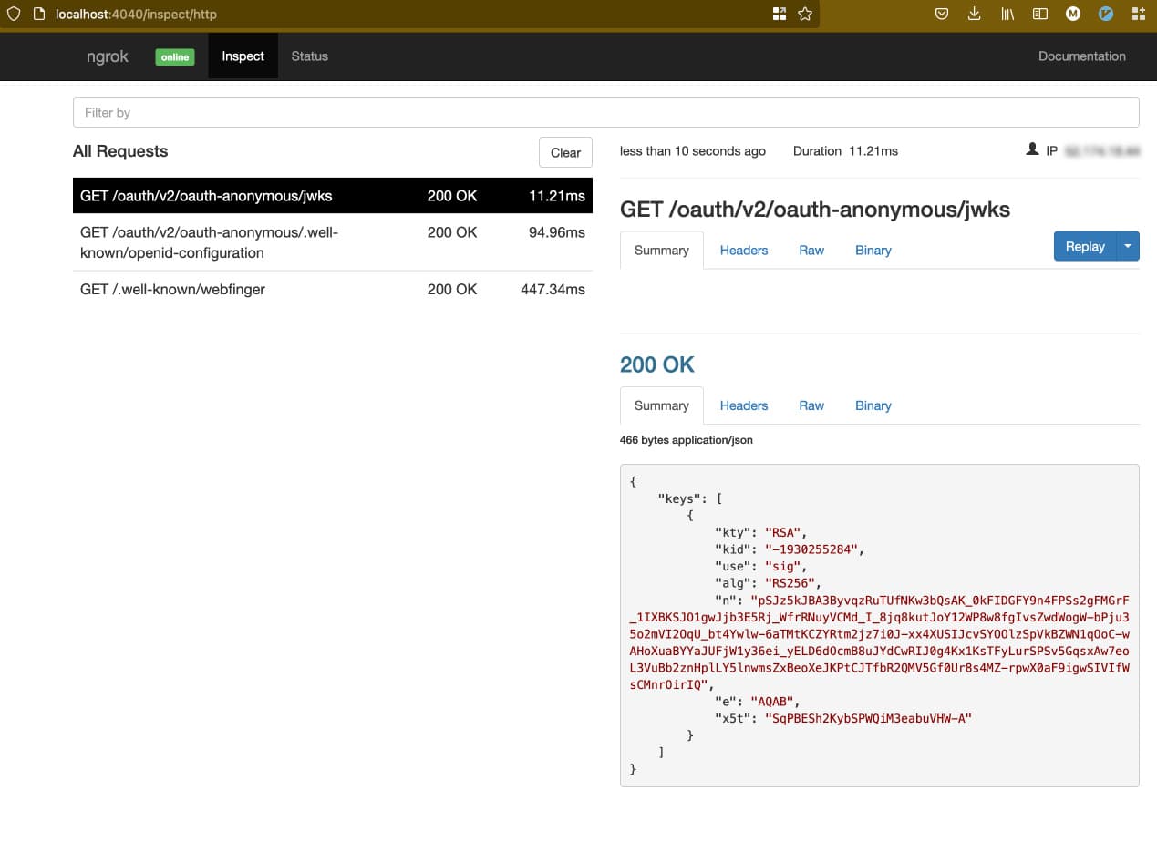 Exposing the Curity Identity Server Using ngrok | Curity Identity Server