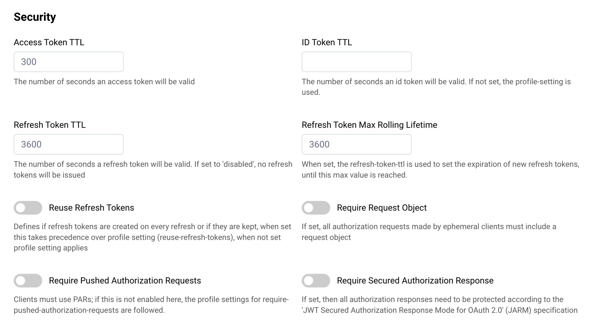 Adapt Security for Ephemeral Clients