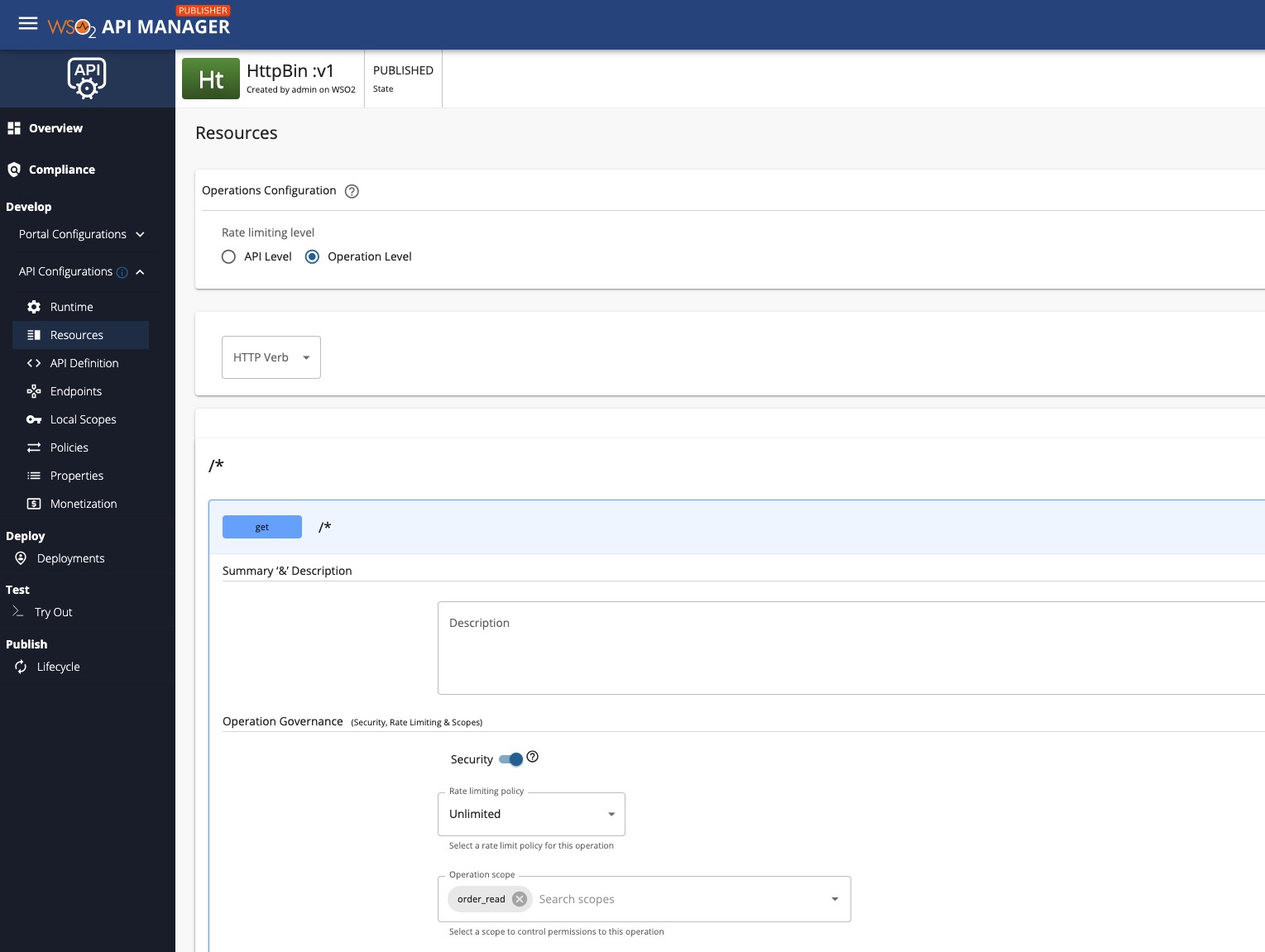 Configure Resource