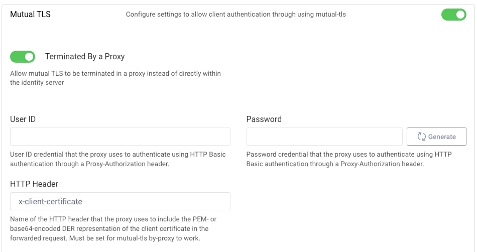 Mutual TLS by Proxy