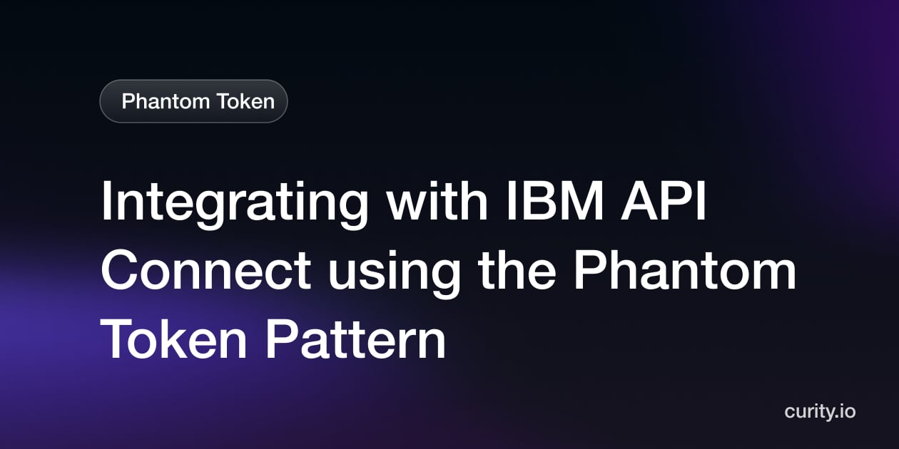 IBM API Connect integration using a Lambda Authorizer | Phantom Token ...