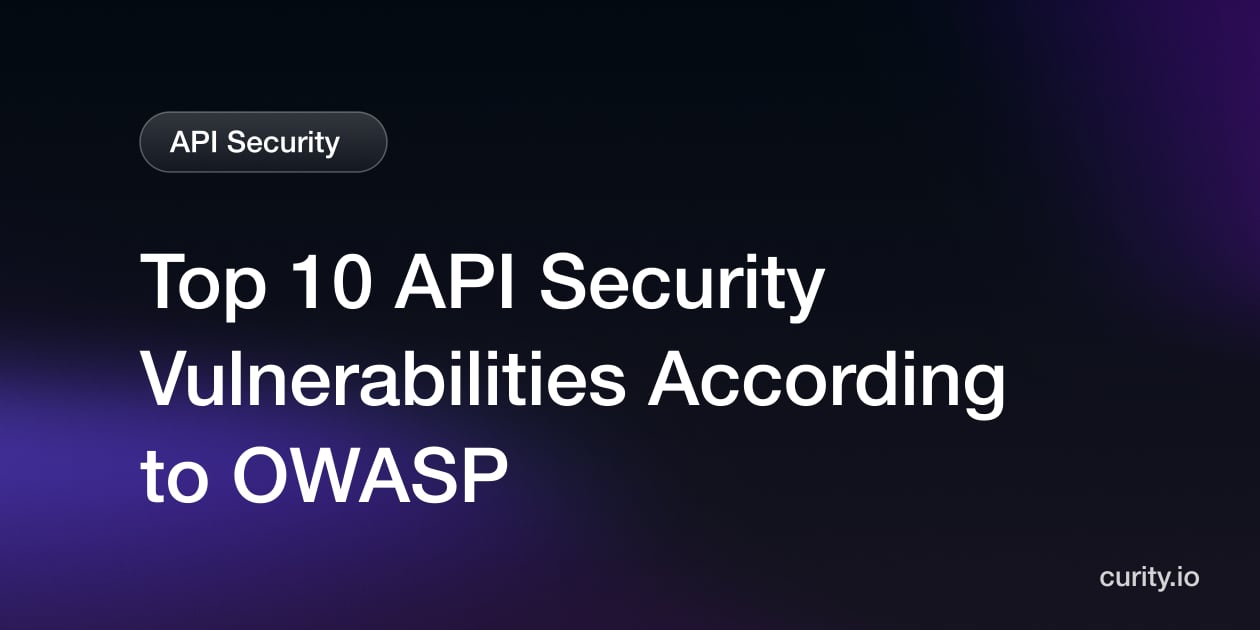 OWASP Top 10 API Security Vulnerabilities | Curity