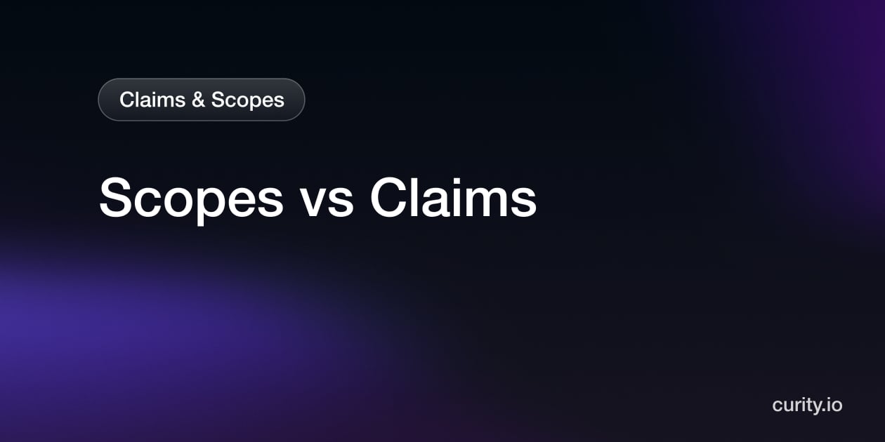 Scope Claim Example What Are Scopes and Claims? A Short Overview | Curity