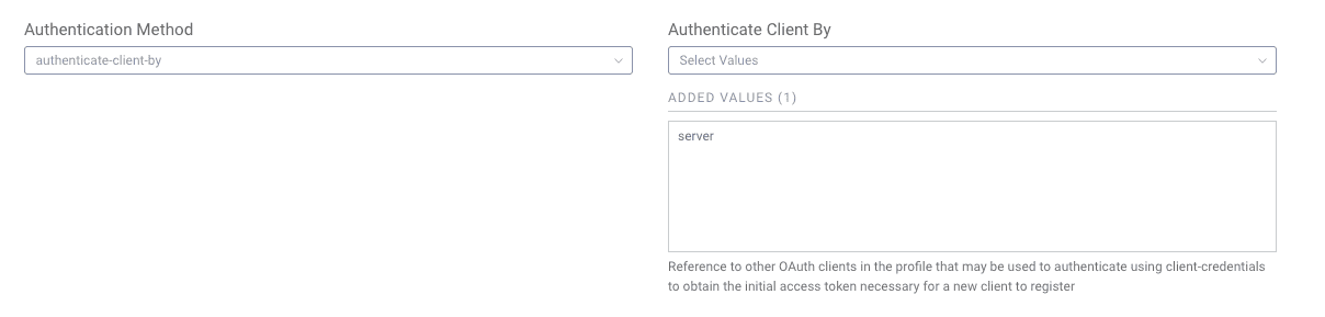 Registration Authentication