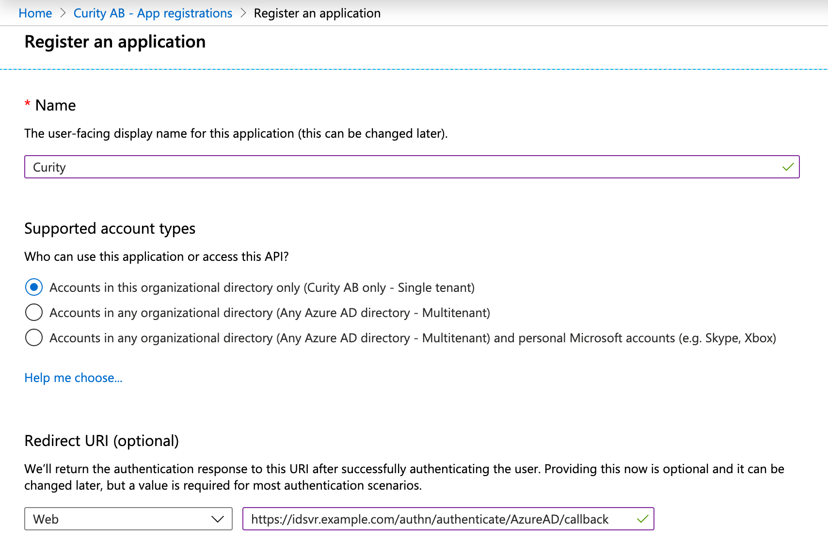 Azure OIDC 1