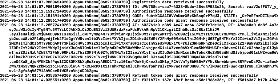 Example Logging