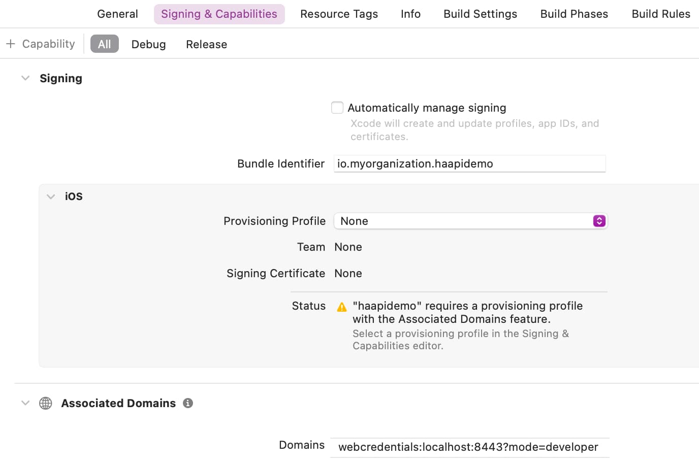 Xcode Setup