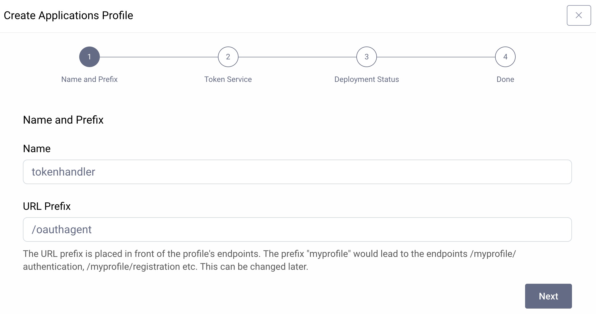 Applications Profile