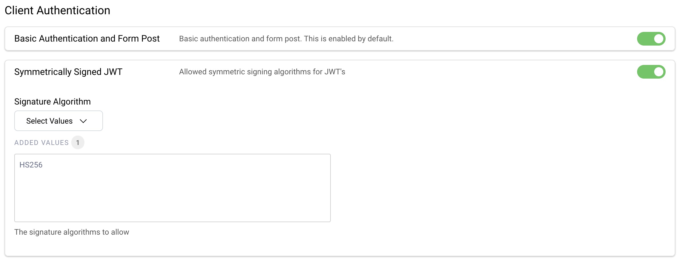 JWT Authentication